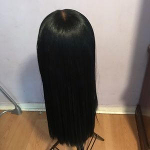 Lace frontal partial wig  unit custom styled